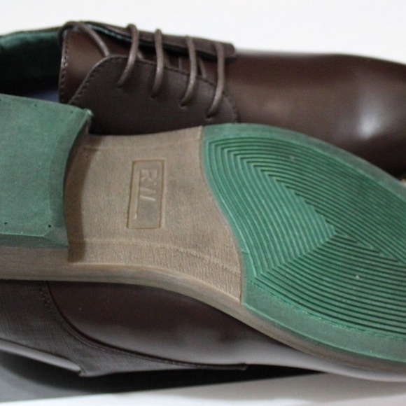 ROBERT WAYNE SANDRINO BROWN OXFORD SHOES - Picture 5 of 6
